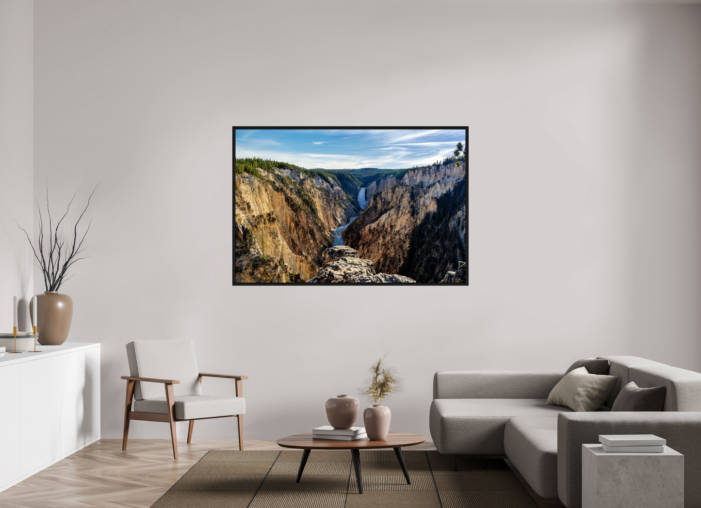66 x 44″, Floater Frame Artist's Vision