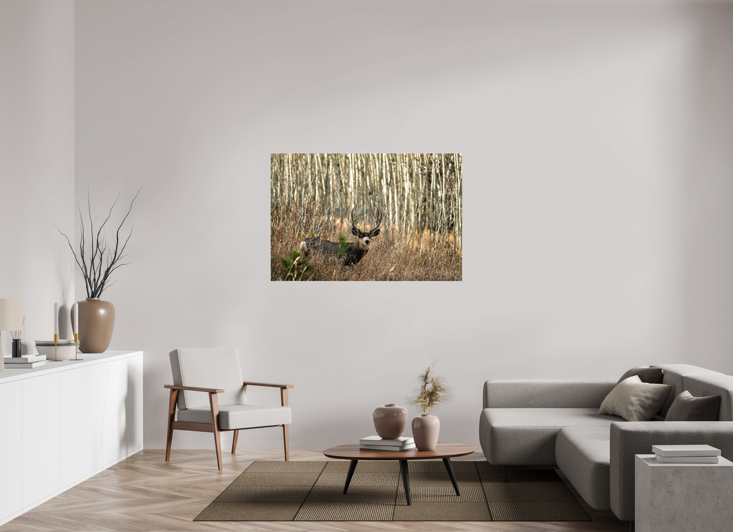 54 x 36″, Photo Print Under Acrylic Glass Guardian of the Aspens