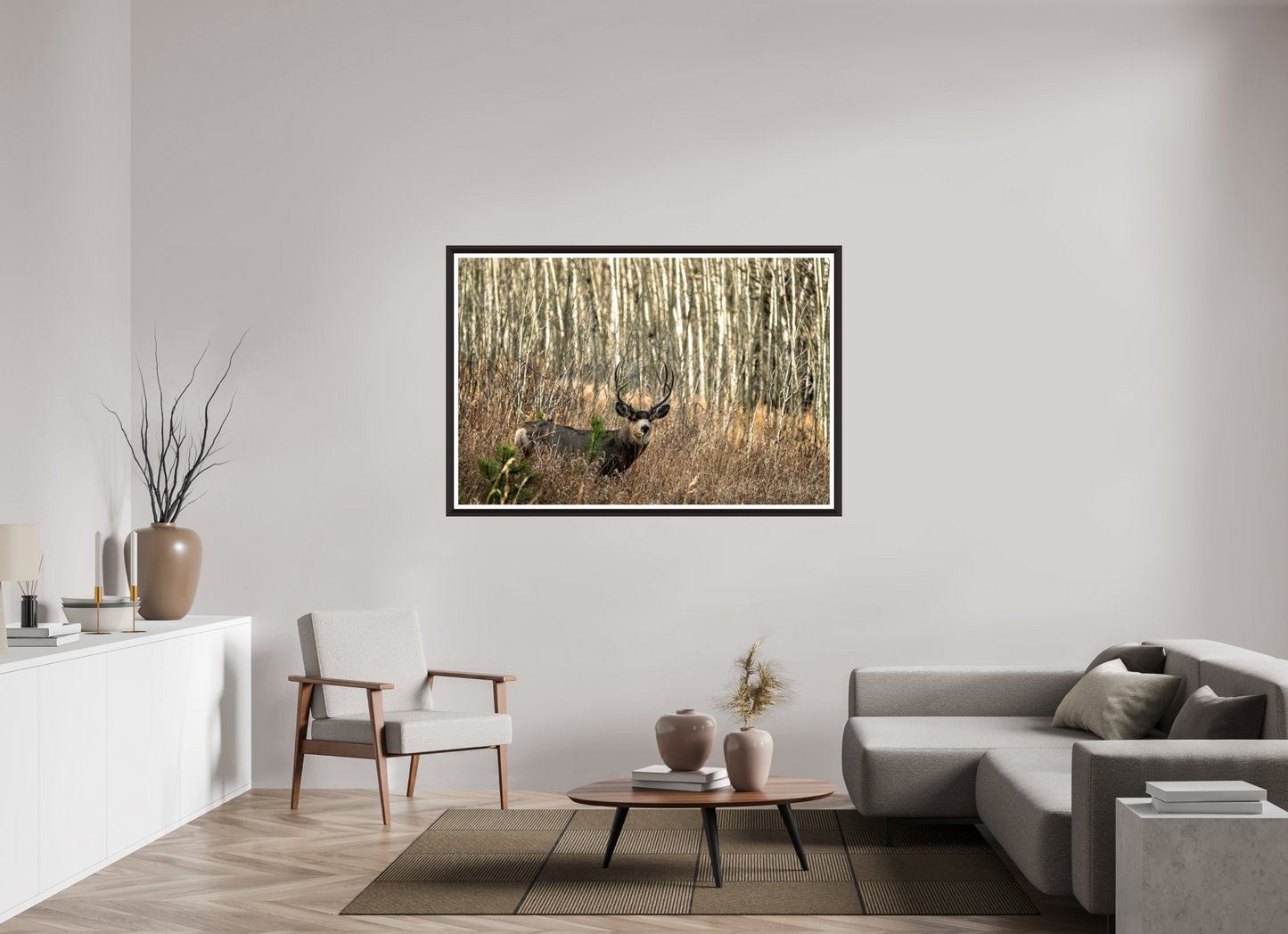 60 x 40″, Stockholm 1.2″, Alder brown Guardian of the Aspens