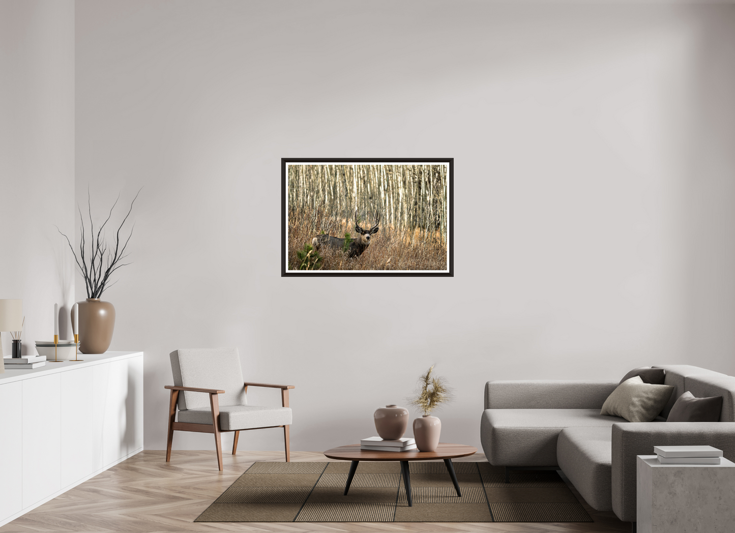 45 x 30″, Stockholm 1.2″, Alder brown Guardian of the Aspens