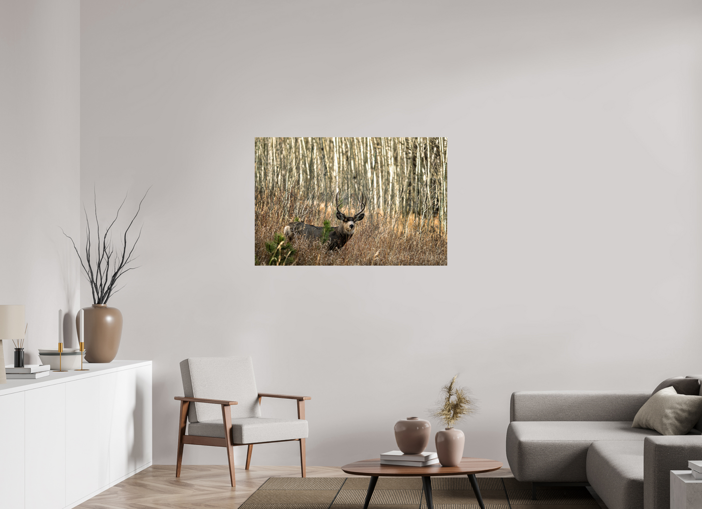 45 x 30″, Photo Print Under Acrylic Glass Guardian of the Aspens