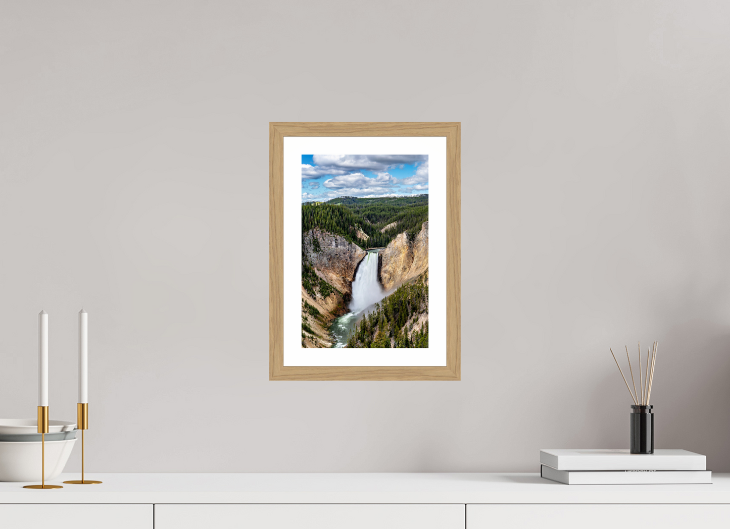 8 x 12″, Metallic Photo Print under Acrylic Glass Natures Power