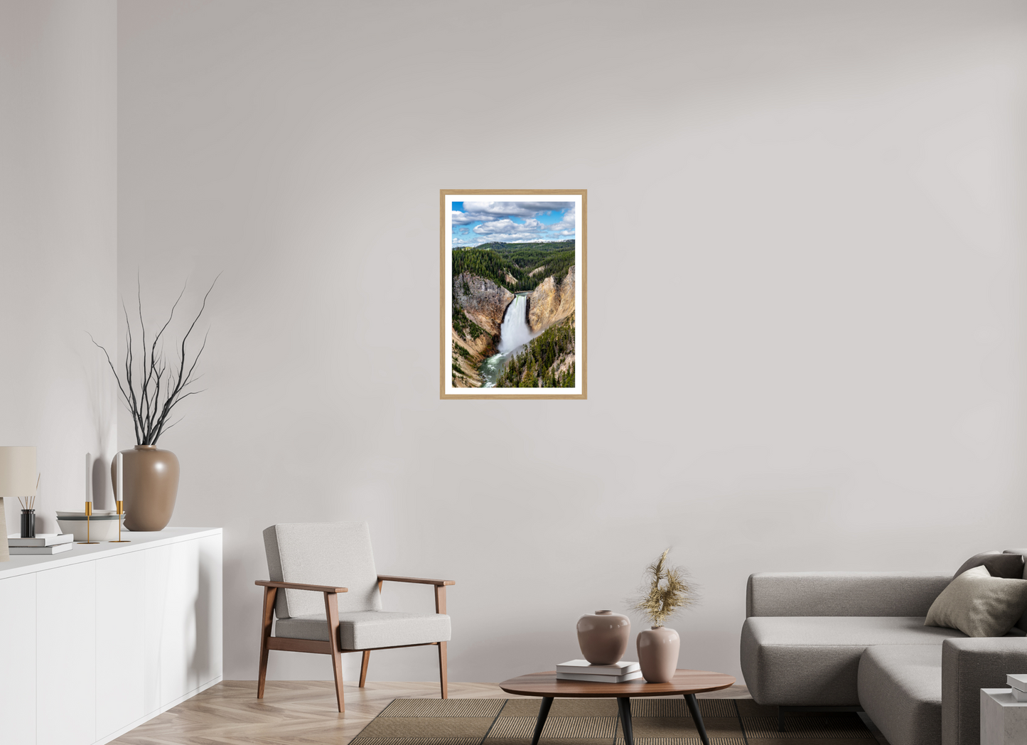 20 x 30″, Metallic Photo Print under Acrylic Glass Natures Power