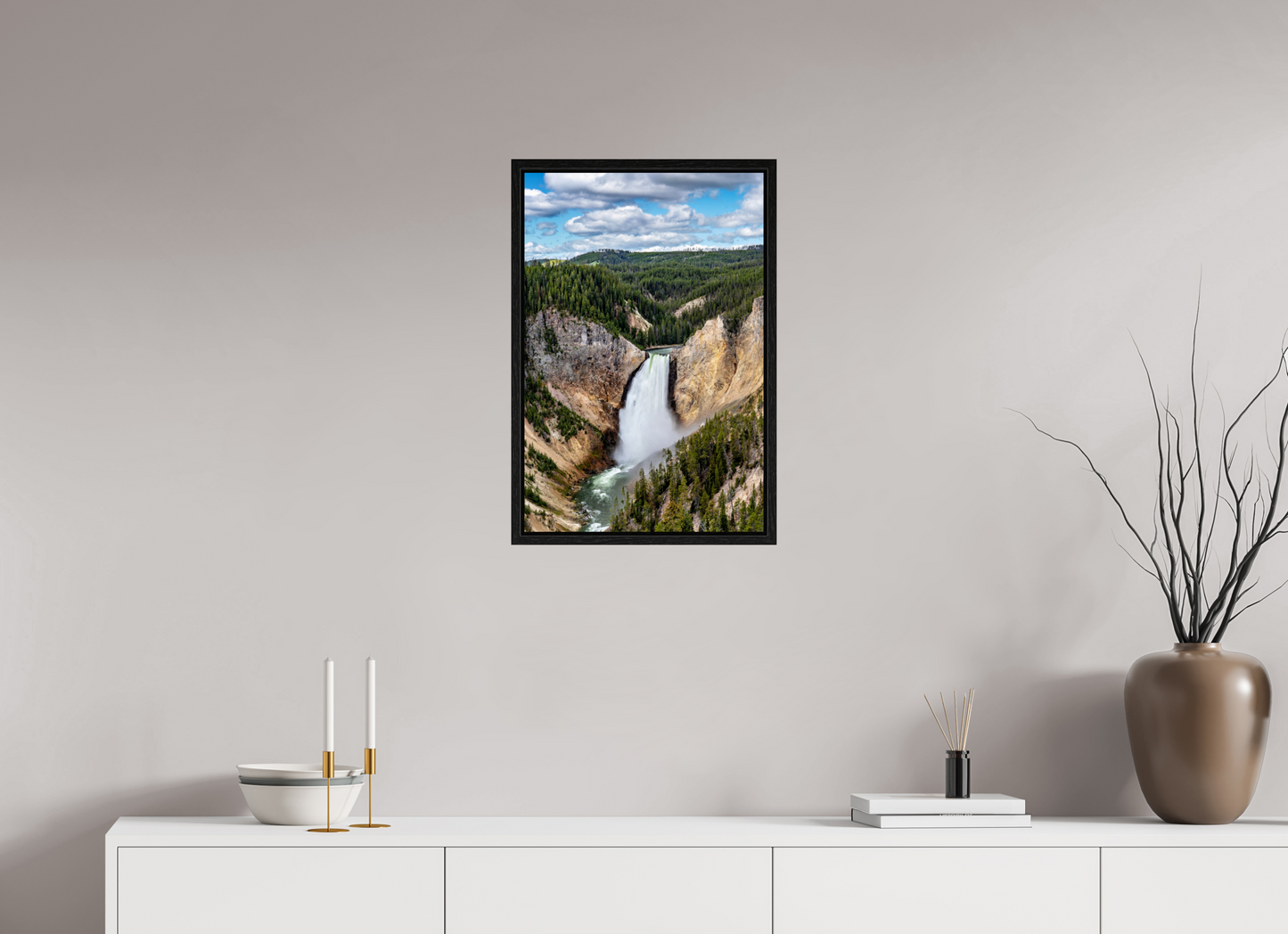 16 x 24″, Floater Frame Natures Power