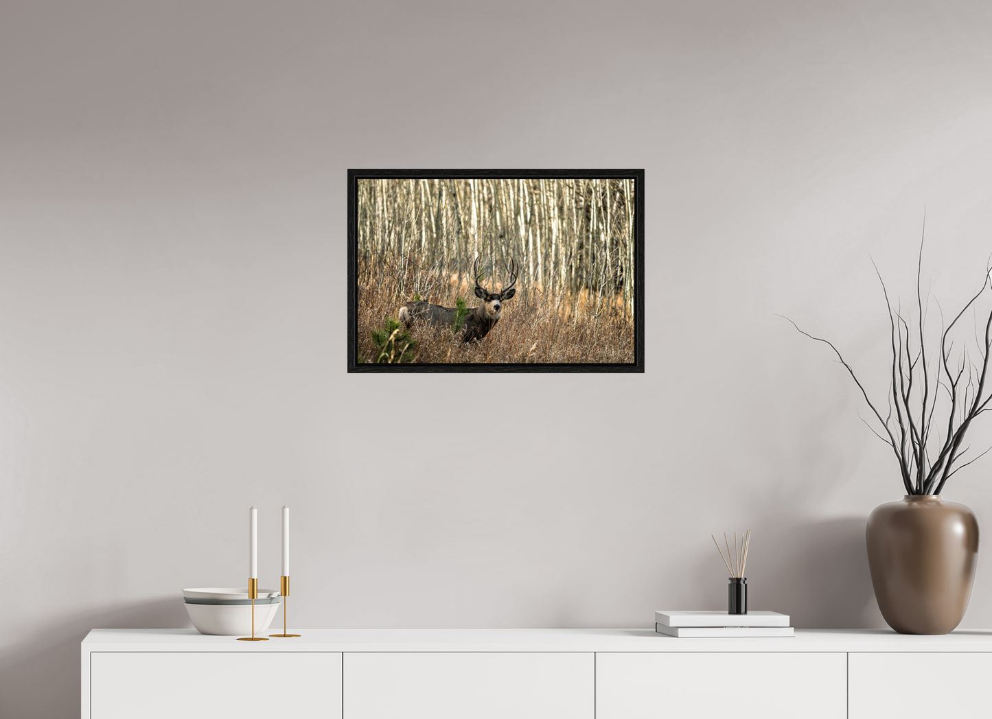 24 x 16″, Floater Frame Guardian of the Aspens