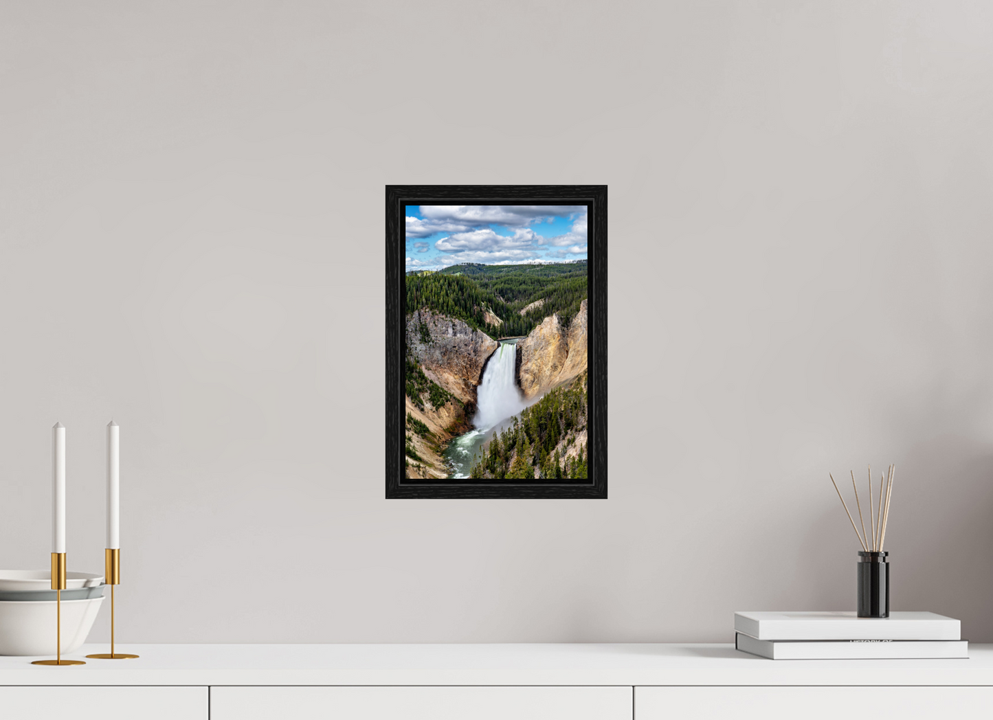 8 x 12″, Floater Frame Natures Power