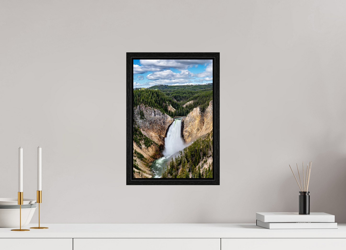 10 x 15″, Floater Frame Natures Power
