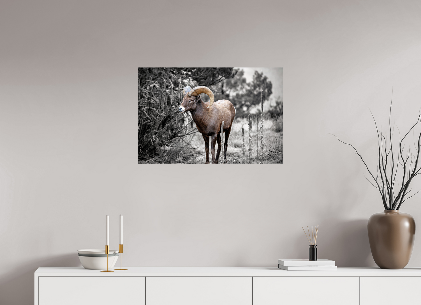30 x 20″, Photo Print On Fuji Crystal DP II Royal Big Horn