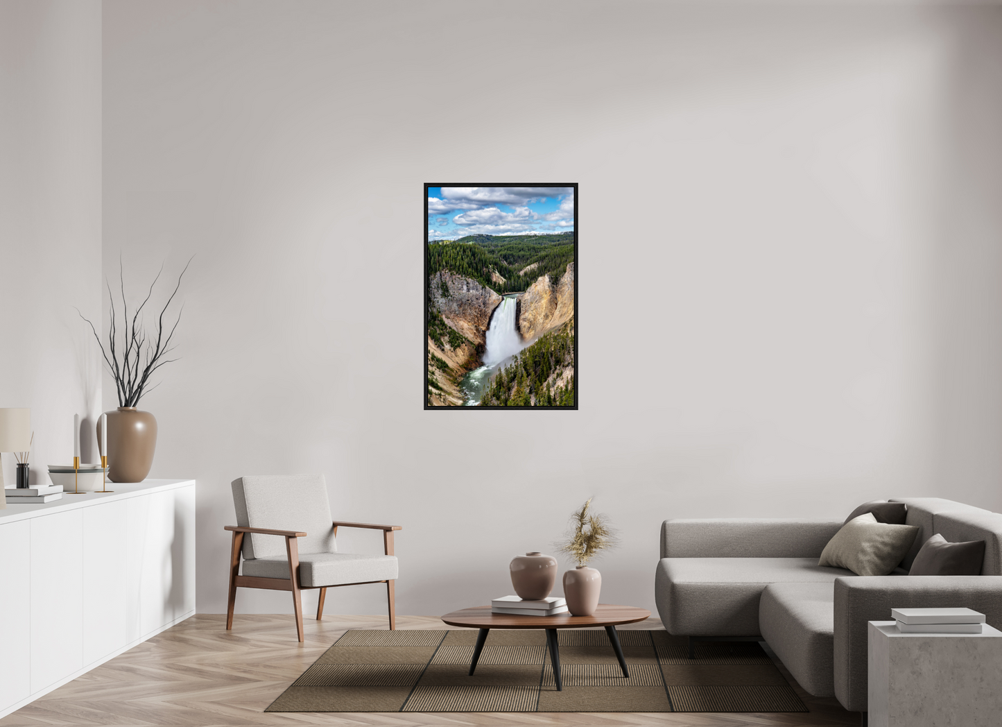 30 x 45″, Floater Frame Natures Power