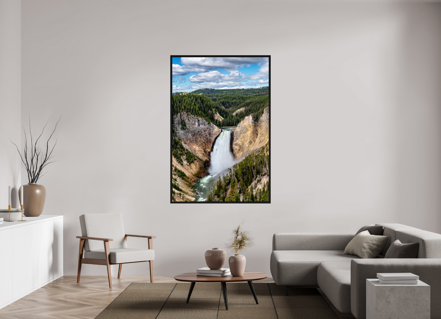 44 x 66″, Floater Frame Natures Power