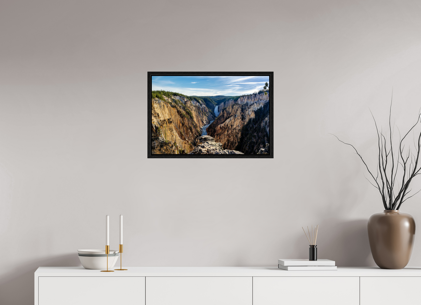 24 x 16″, Floater Frame Artist's Vision