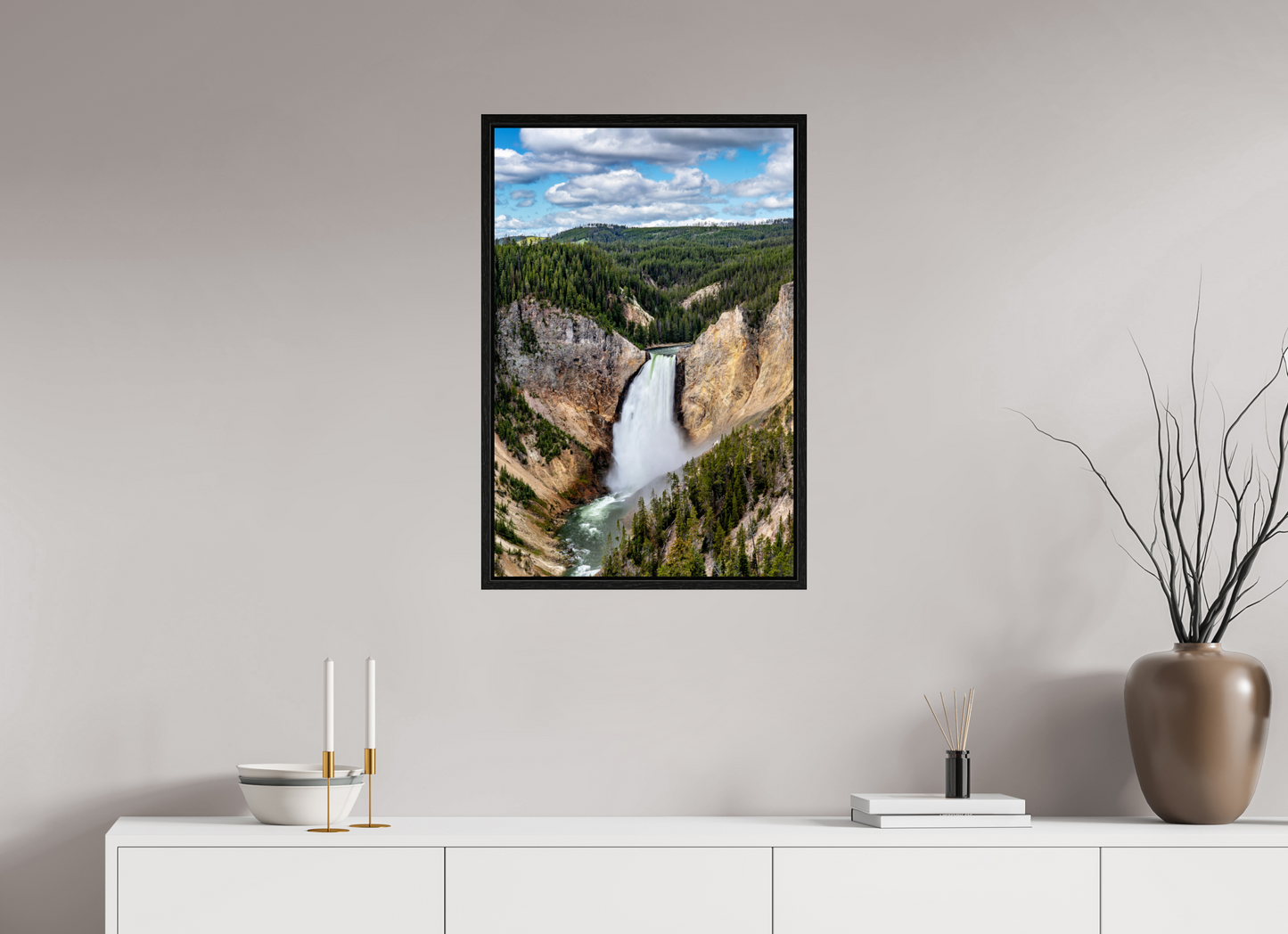 20 x 30″, Floater Frame Natures Power