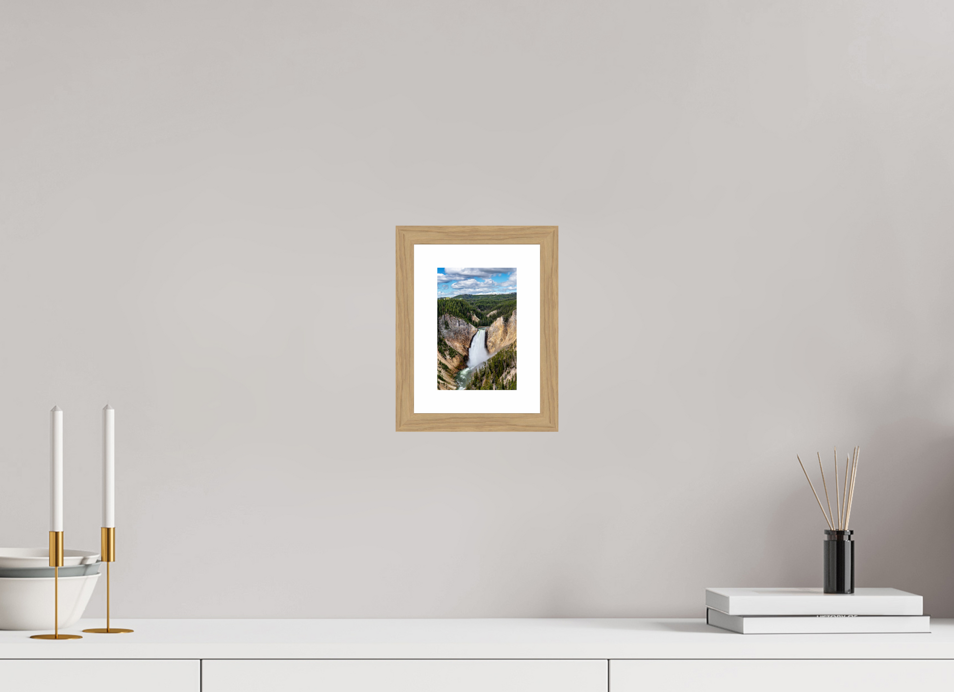 4 x 6″, Metallic Photo Print under Acrylic Glass Natures Power