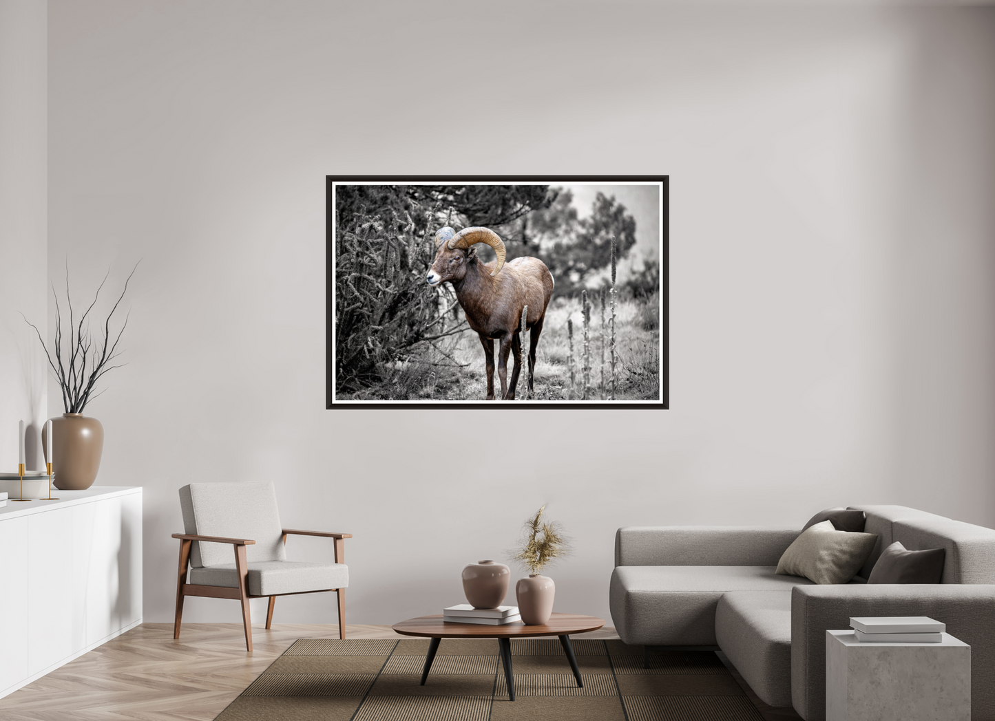 66 x 44″, Stockholm 1.2″, Alder brown Royal Big Horn